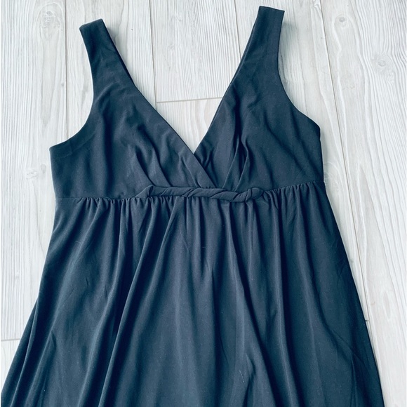 😎☀️ NEW A•B•S Essentials BLACK Bubble Dress Sm - Picture 10 of 10